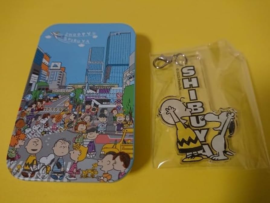 Amazon.co.jp: スヌピー ピーナッツ 渋谷限定スライド缶